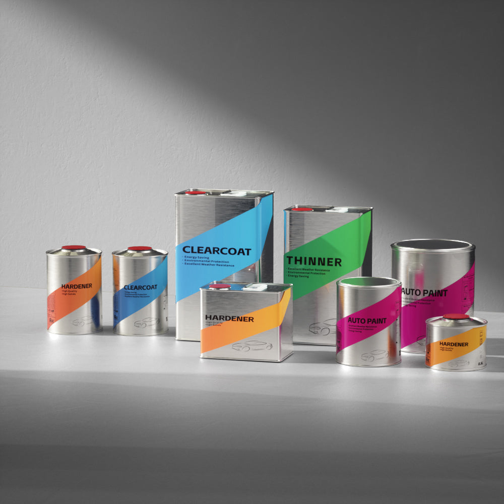 2.5L Heavy-Duty Square Can - Bulk Storage for Solvents & Degreasers (178*110*159mm)